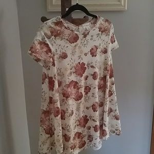 Floral dressy shirt